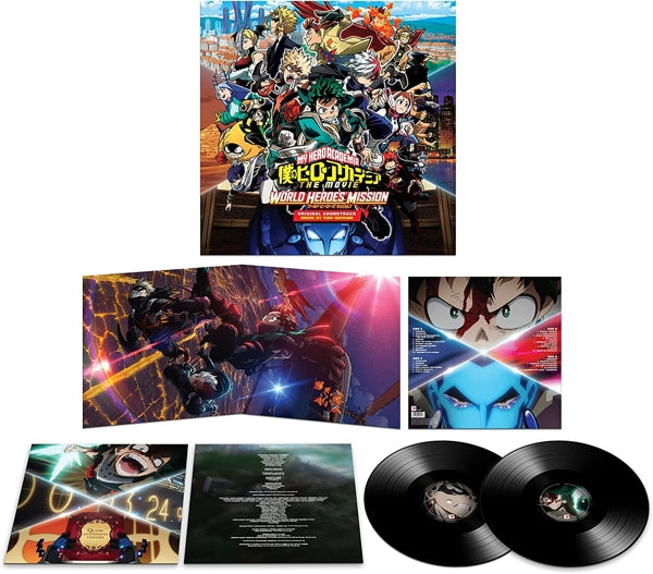 Yuki Hayashi - My Hero Academia: World Heroes' Mission (Original Motion Picture Soundtrack) (2 LPs) Cover Arts and Media | Records on Vinyl