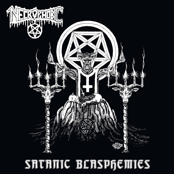 Necrophobic - Satanic Blasphemies (Re-Issue 2022) (LP) Cover Arts and Media | Records on Vinyl