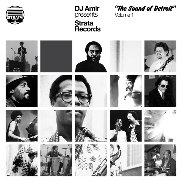 V/A - DJ Amir Presents 'Strata Records - the Sound of Detroit' V.1 (3 LPs) Cover Arts and Media | Records on Vinyl
