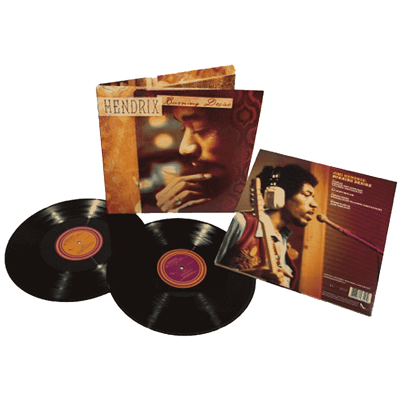 Jimi Hendrix - Burning Desire (2 LPs) Cover Arts and Media | Records on Vinyl