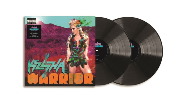 Ke$Ha - Warrior (Expanded Edition) (2 LPs) Cover Arts and Media | Records on Vinyl