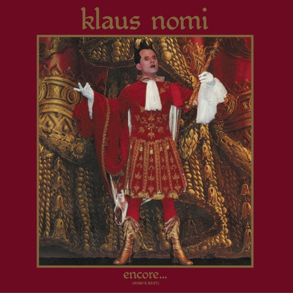 Klaus Nomi - Encore (Nomi's Best) (LP) Cover Arts and Media | Records on Vinyl