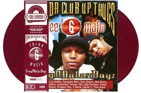 Tear Da Club Up Thugs of Three - Crazyndalazdayz (2 LPs) Cover Arts and Media | Records on Vinyl