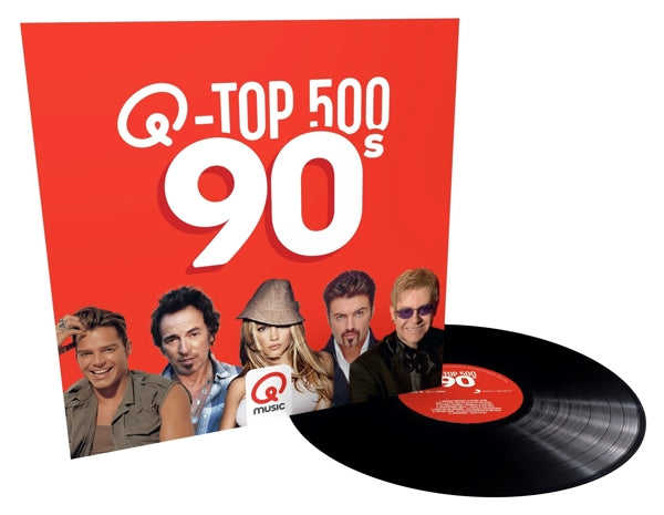 Various - Qmusic Top 500 Van De 90s (LP) Cover Arts and Media | Records on Vinyl