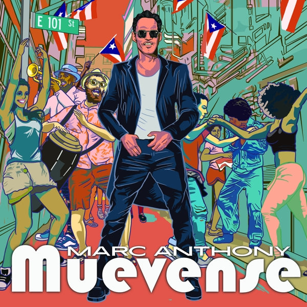 Marc Anthony - Muevense (LP) Cover Arts and Media | Records on Vinyl