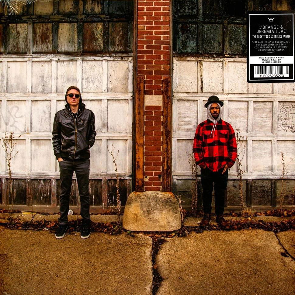 L'orange & Jeremiah Jae - The Night Took Us In Like Family (LP) Cover Arts and Media | Records on Vinyl