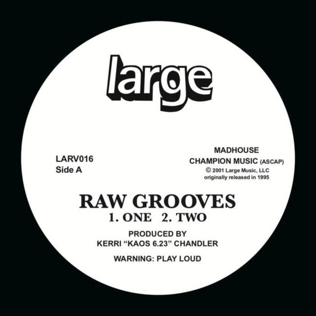 Kerri Chandler - Raw Grooves One (Single) Cover Arts and Media | Records on Vinyl