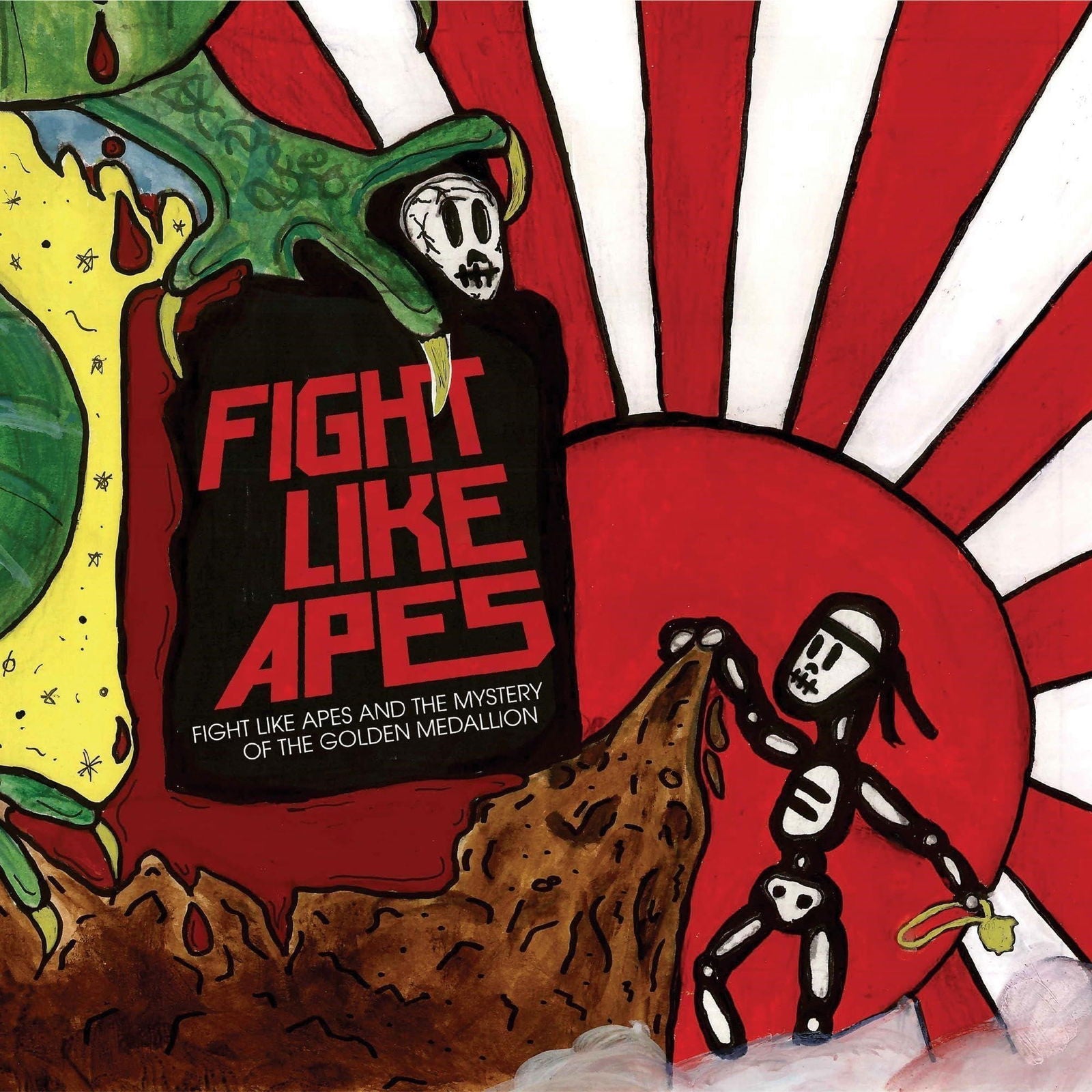 Fight Like Apes - Fight Like Apes and the Mystery of the Golden Medallion (LP) Cover Arts and Media | Records on Vinyl
