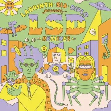 Lsd - Labrinth, Sia & Diplo Present... Lsd (Remixes) (LP) Cover Arts and Media | Records on Vinyl