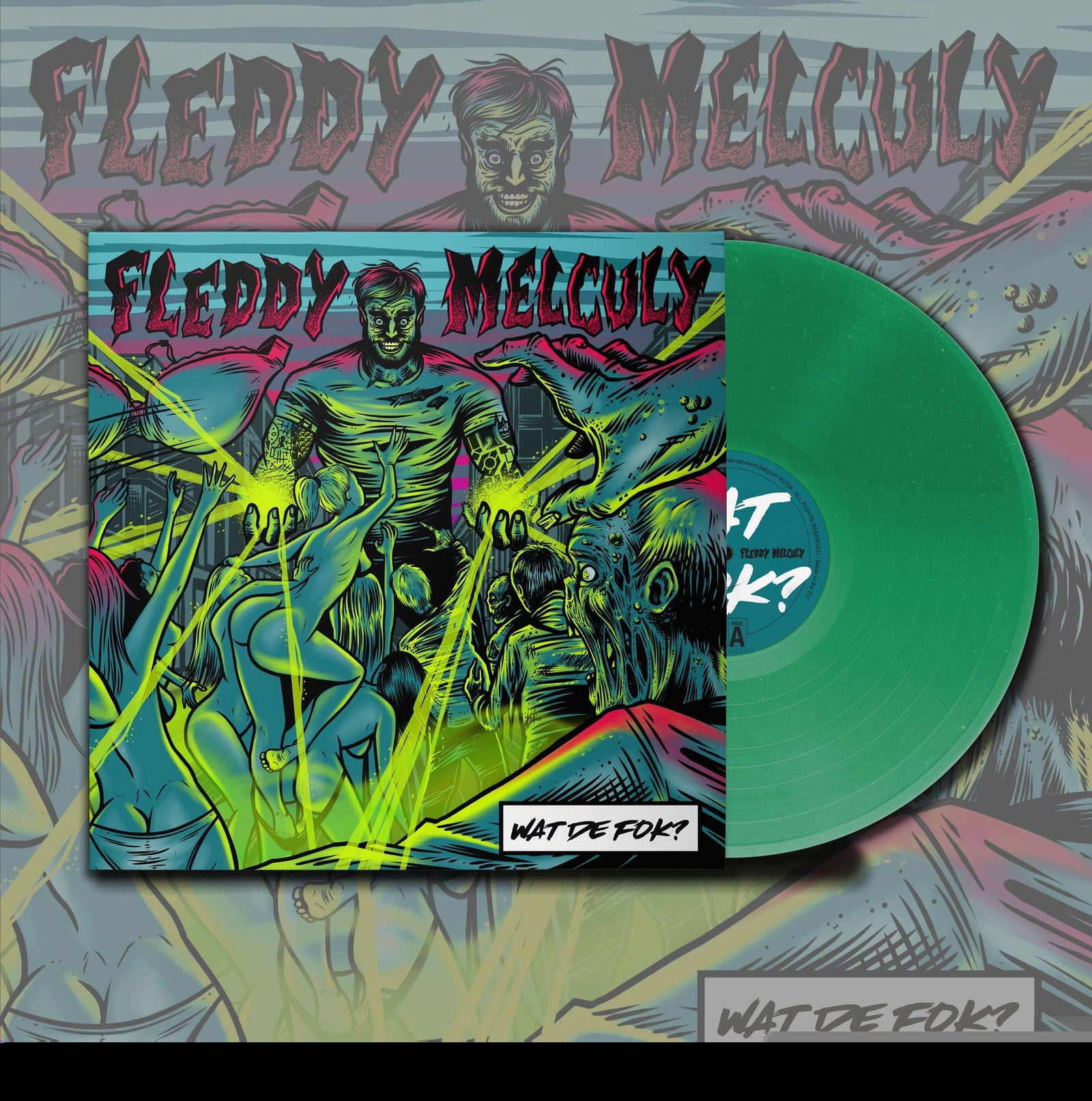 Fleddy Melculy - Wat De Fok? (LP) Cover Arts and Media | Records on Vinyl