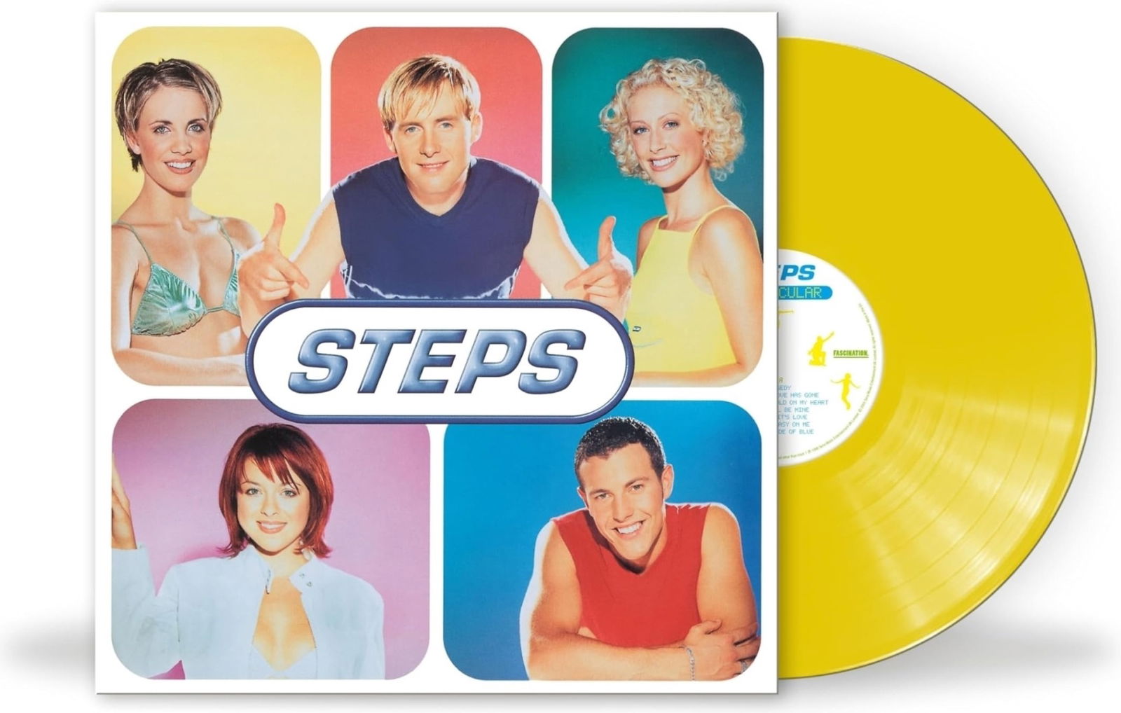 Steps - Steptacular (LP) Cover Arts and Media | Records on Vinyl