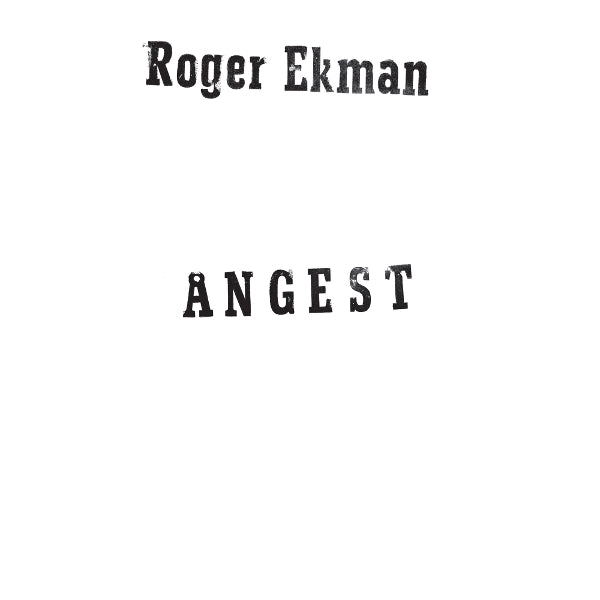  |  Vinyl LP | Roger Ekman - Angest (LP) | Records on Vinyl