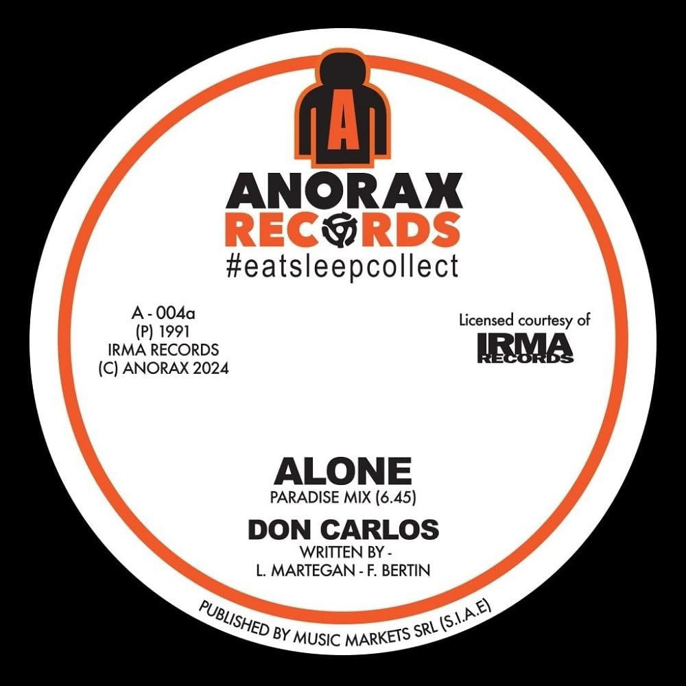 Don Carlos - Alone (Single) Cover Arts and Media | Records on Vinyl