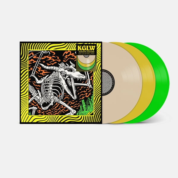 King Gizzard & the Lizard Wizard - Acoustic Gizzard - Live In Detroit 2024 (3 LPs) Cover Arts and Media | Records on Vinyl