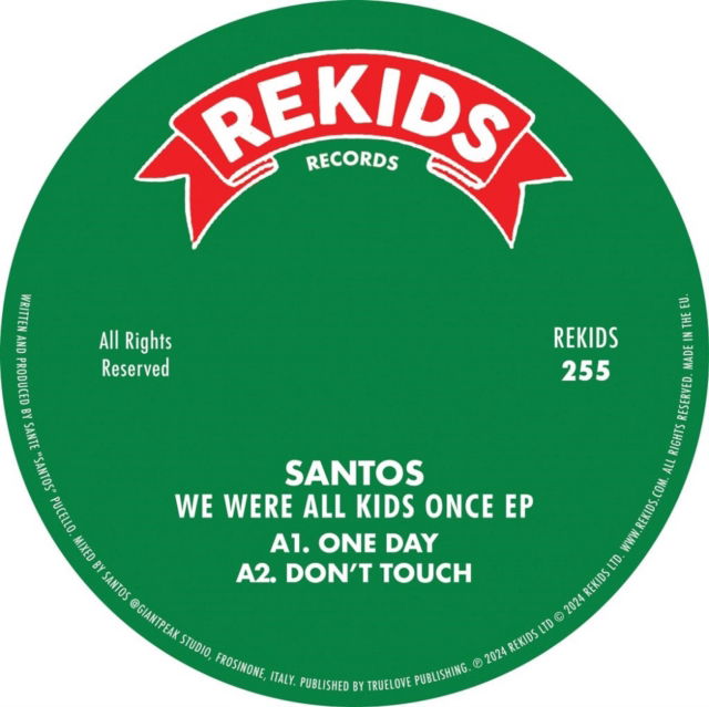 Santos - We Were All Kids Once (Single) Cover Arts and Media | Records on Vinyl