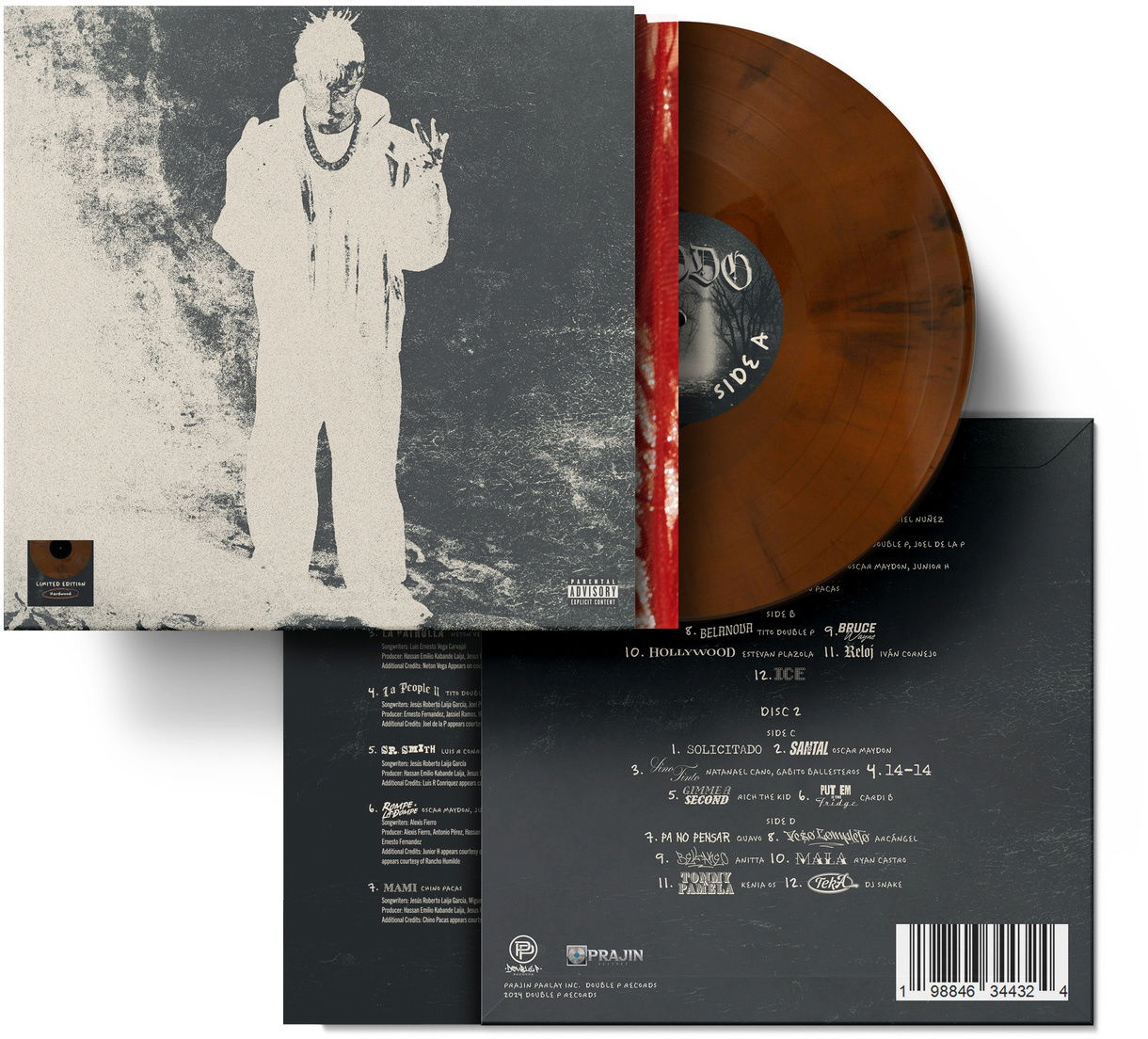 Peso Pluma - Exodo (2 LPs) Cover Arts and Media | Records on Vinyl