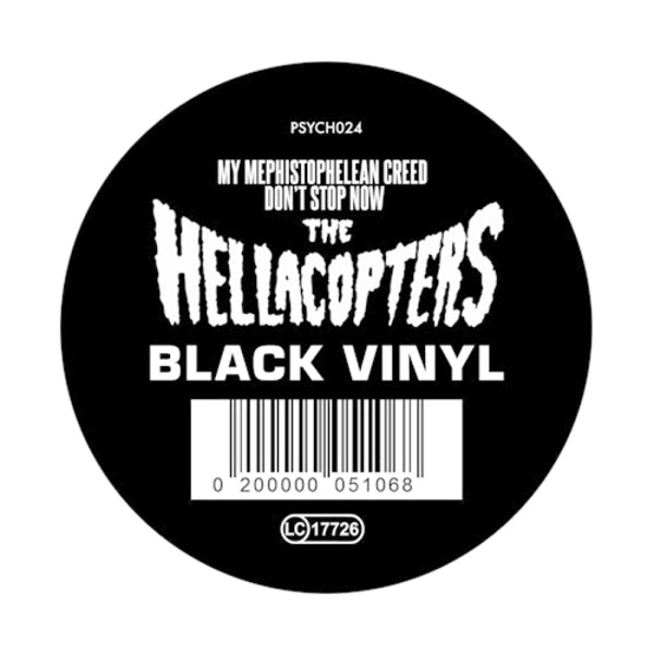  |   | Hellacopters - My Mephistophelean Creed/Don't Stop Now (Single) | Records on Vinyl