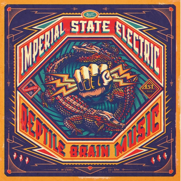 Imperial State Electric - Reptile Brain Music (LP) Cover Arts and Media | Records on Vinyl