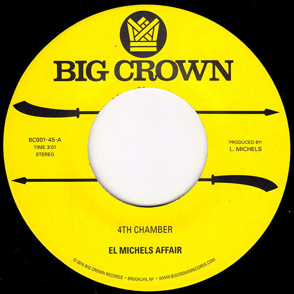 El Michels Affair - 4th Chamber/Snakes (Single) Cover Arts and Media | Records on Vinyl