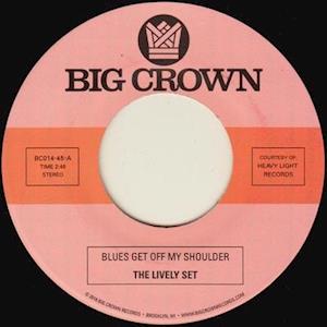 Lively Set/ Three Dudes - Blues Get Off My Shoulder / I'm Begging You (Single) Cover Arts and Media | Records on Vinyl