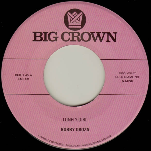  |   | Bobby Oroza - Lonely Girl (Single) | Records on Vinyl