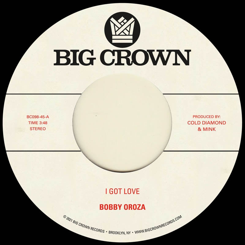  |   | Bobby Oroza - I Got Love (Single) | Records on Vinyl