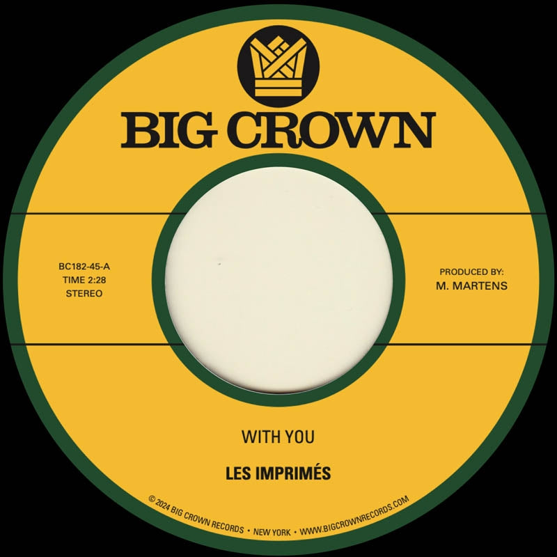  |   | Les Imprimes - With You (Single) | Records on Vinyl