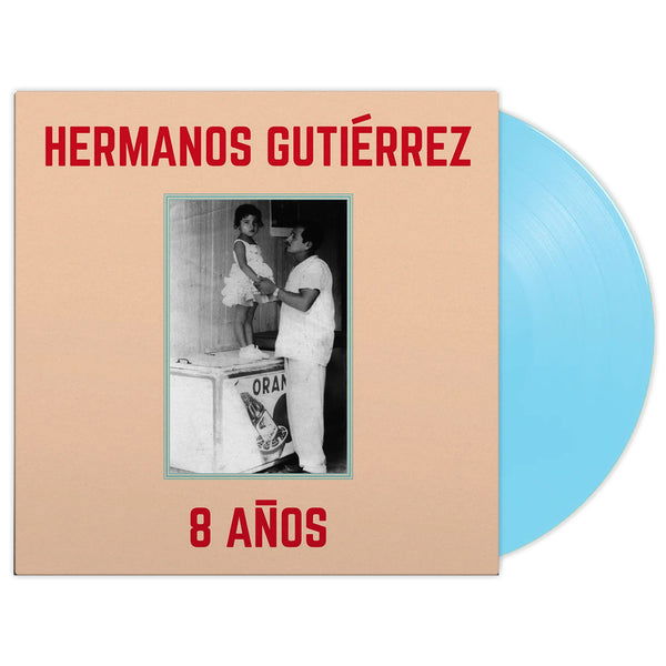 Hermanos Gutierrez - 8 Anos - Sky Blue (LP) Cover Arts and Media | Records on Vinyl