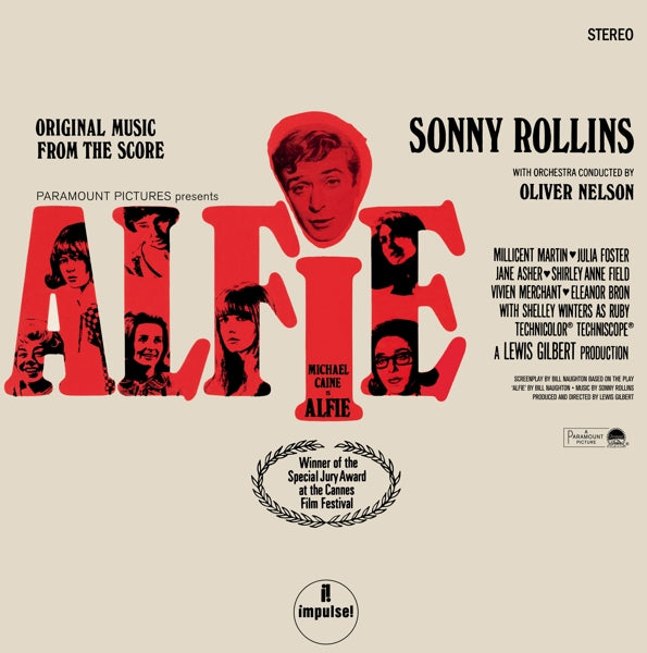 Sonny Rollins - Alfie (LP) Cover Arts and Media | Records on Vinyl