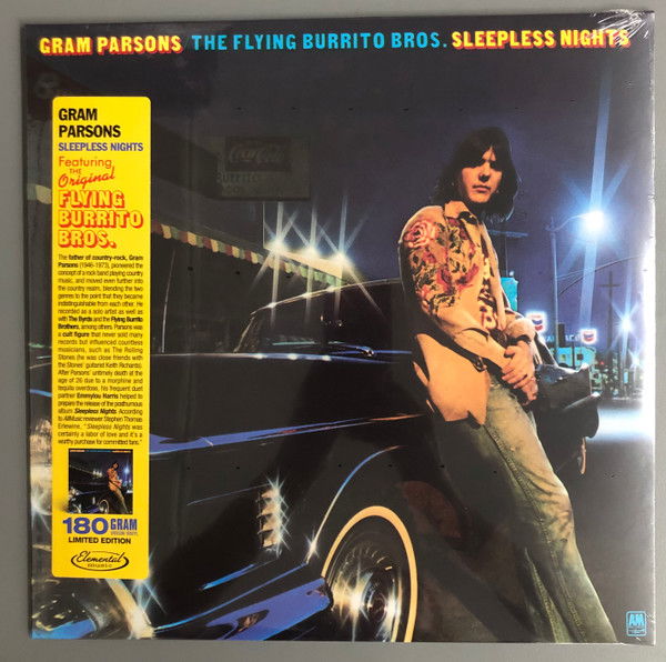 Gram Parsons - Sleepless Nights (LP) Cover Arts and Media | Records on Vinyl