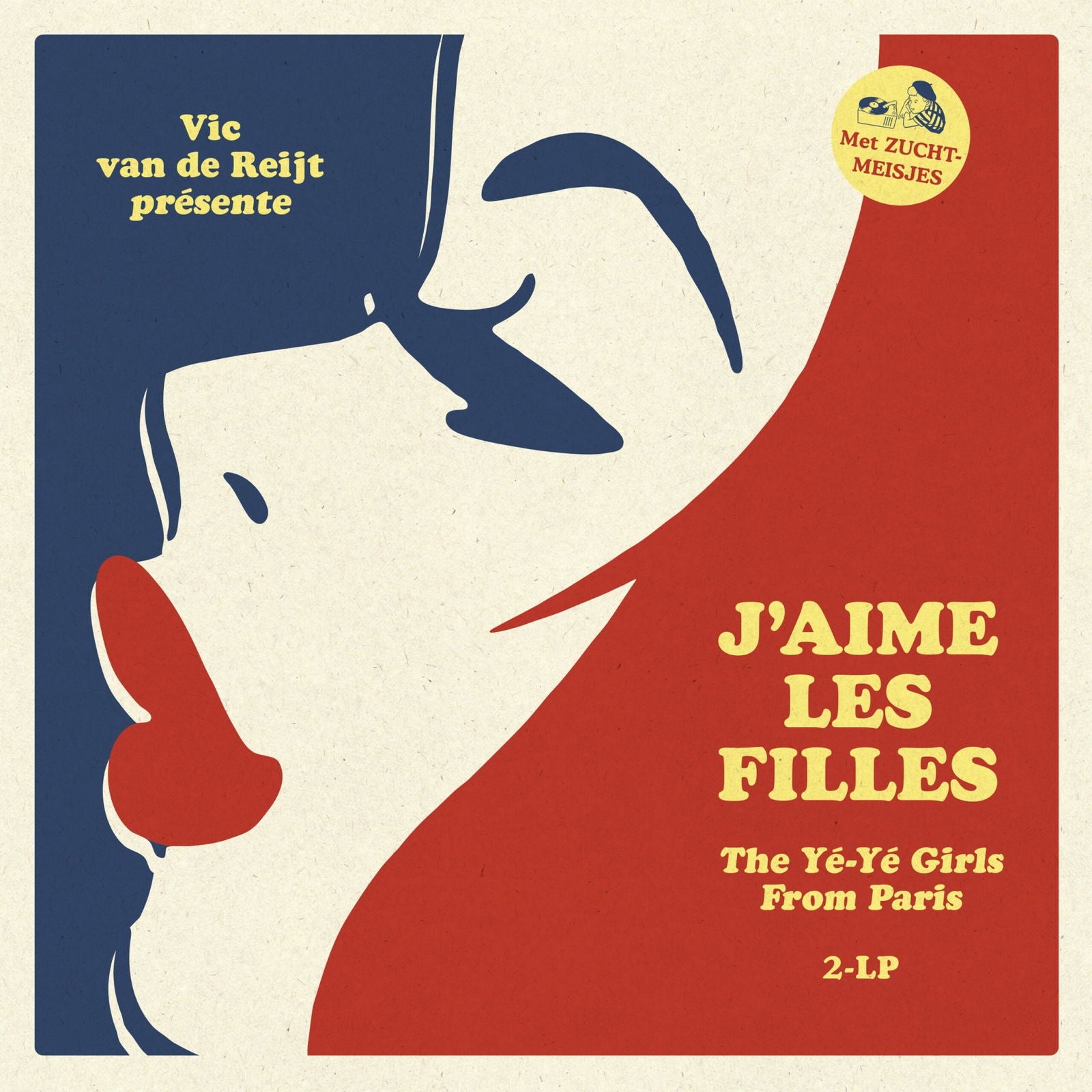 V/A - J'aime Les Filles / the Ye-Ye Girls From Paris (2 LPs) Cover Arts and Media | Records on Vinyl