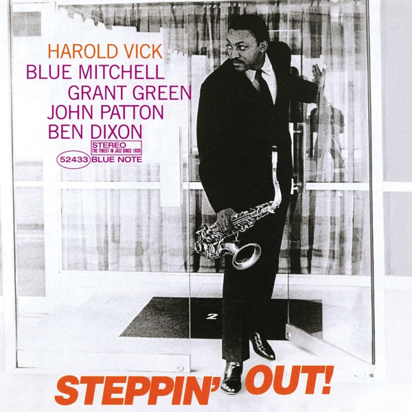 Harold Vick - Steppin' Out (LP) Cover Arts and Media | Records on Vinyl