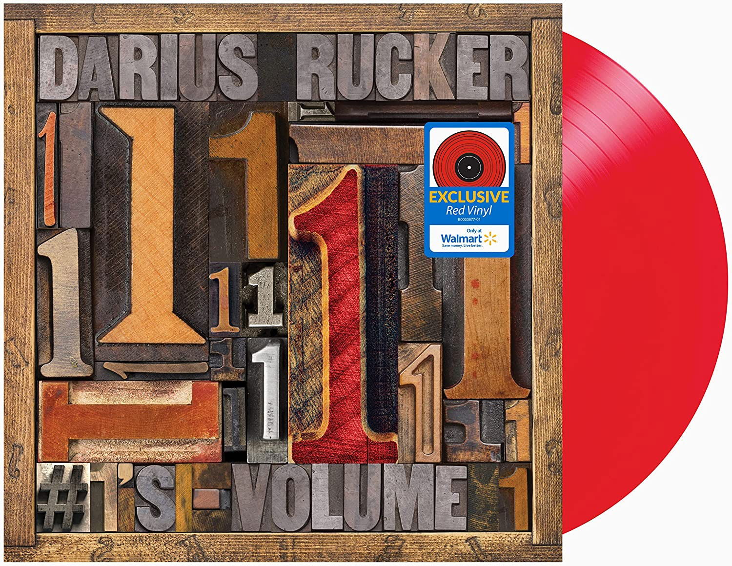Darius Rucker - #1's (LP) Cover Arts and Media | Records on Vinyl