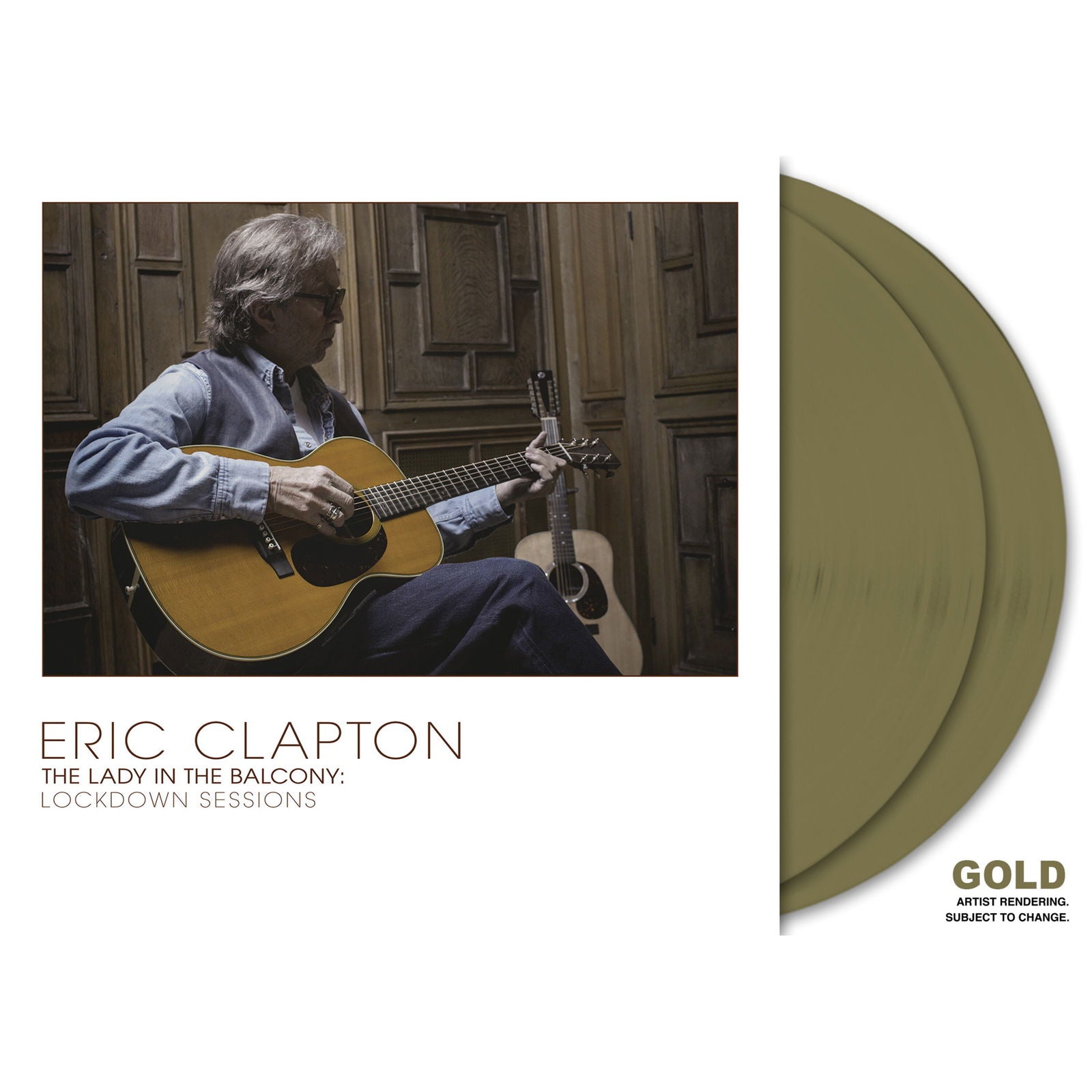 Eric Clapton - The Lady In the Balcony: Lockdown Sessions (2 LPs) Cover Arts and Media | Records on Vinyl