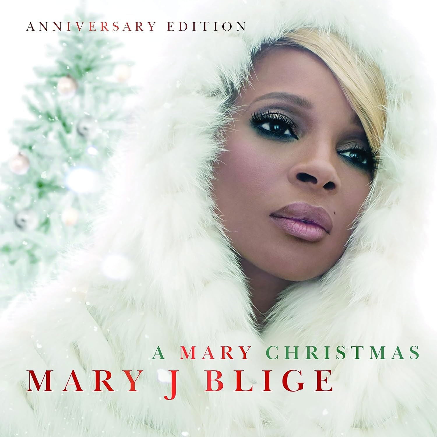 Mary J. Blige - A Mary Christmas (2 LPs) Cover Arts and Media | Records on Vinyl