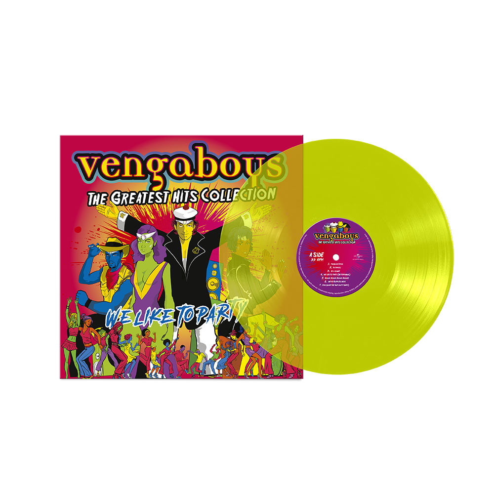 Vengaboys - We Like To Party: the Greatest Hits Collection (LP) Cover Arts and Media | Records on Vinyl