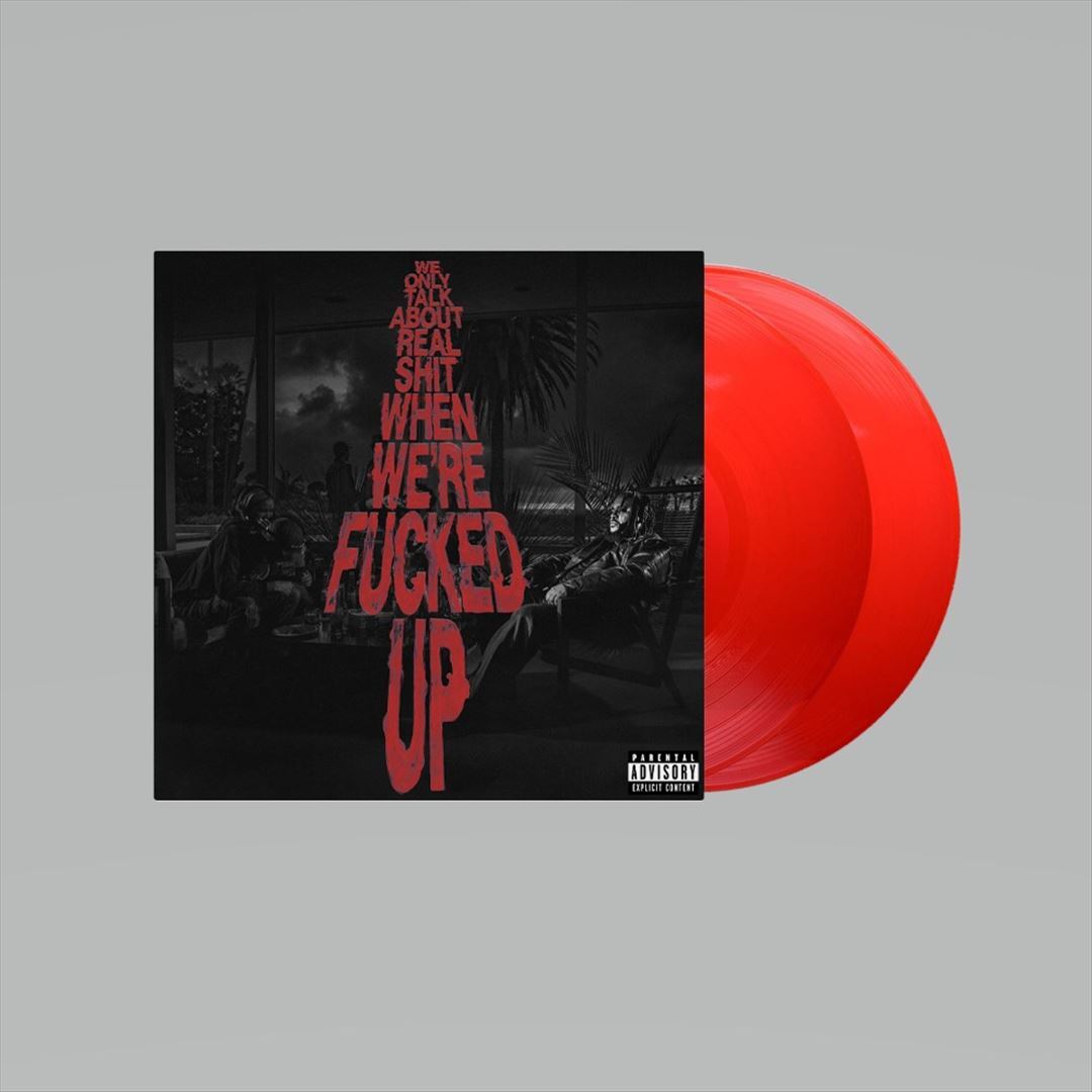 Bas - We Only Talk About Real Shit When We're Fucked Up (2 LPs) Cover Arts and Media | Records on Vinyl