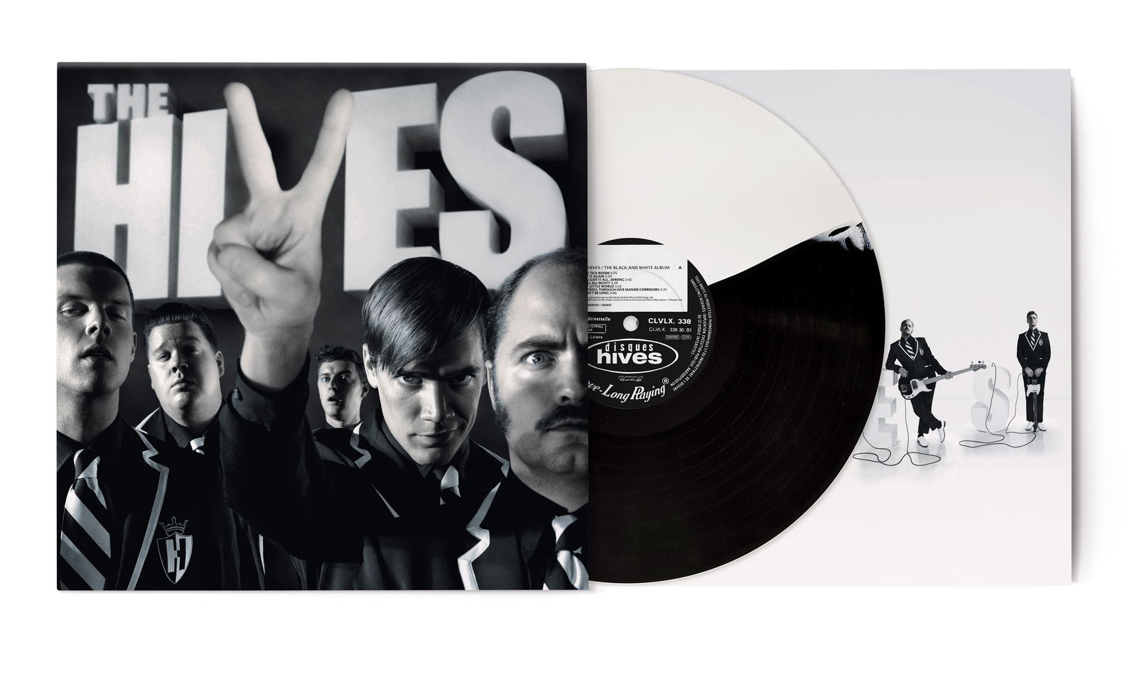 Hives - The Black and White Album (LP) Cover Arts and Media | Records on Vinyl