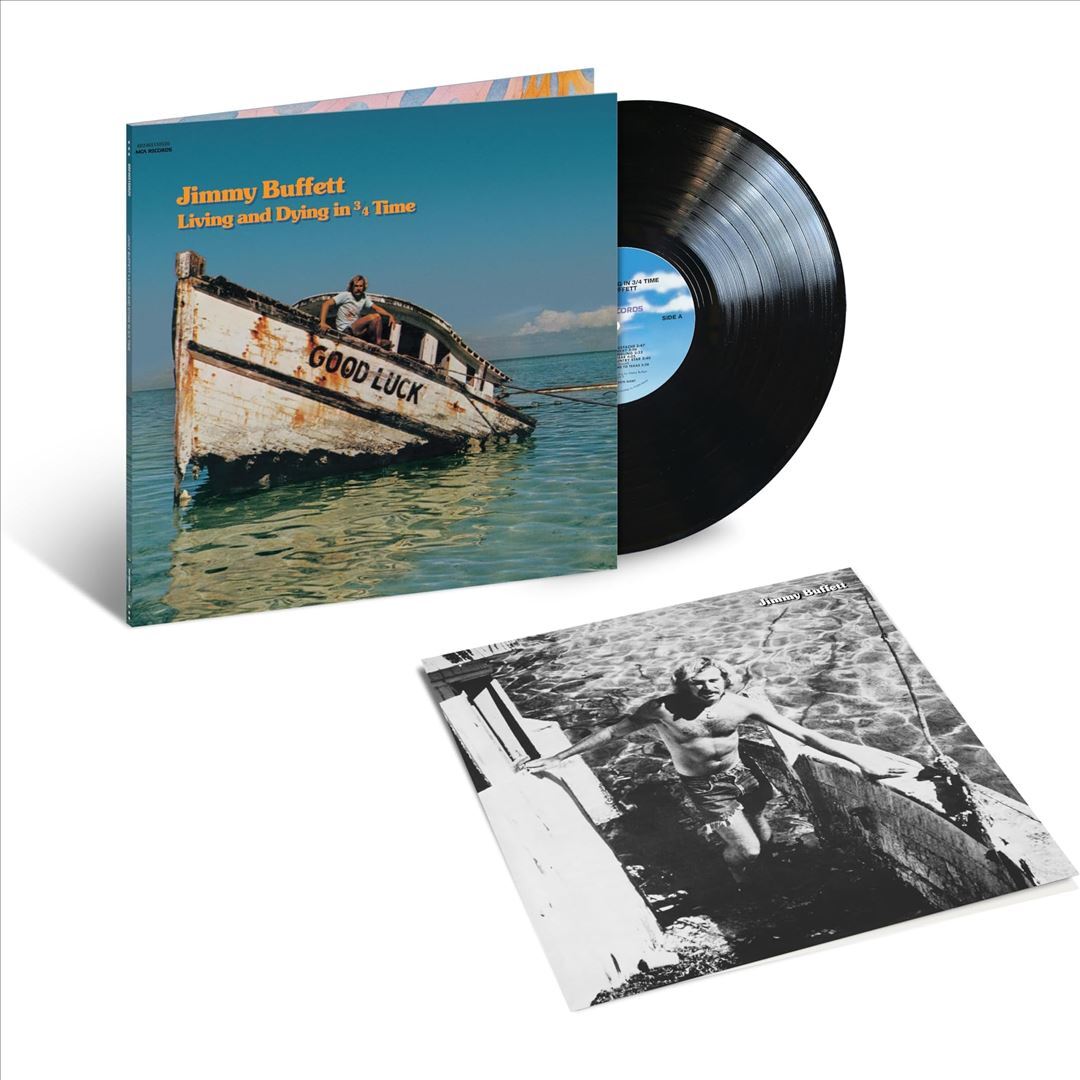 Jimmy Buffett - Living and Dying In 3/4 Time (LP) Cover Arts and Media | Records on Vinyl