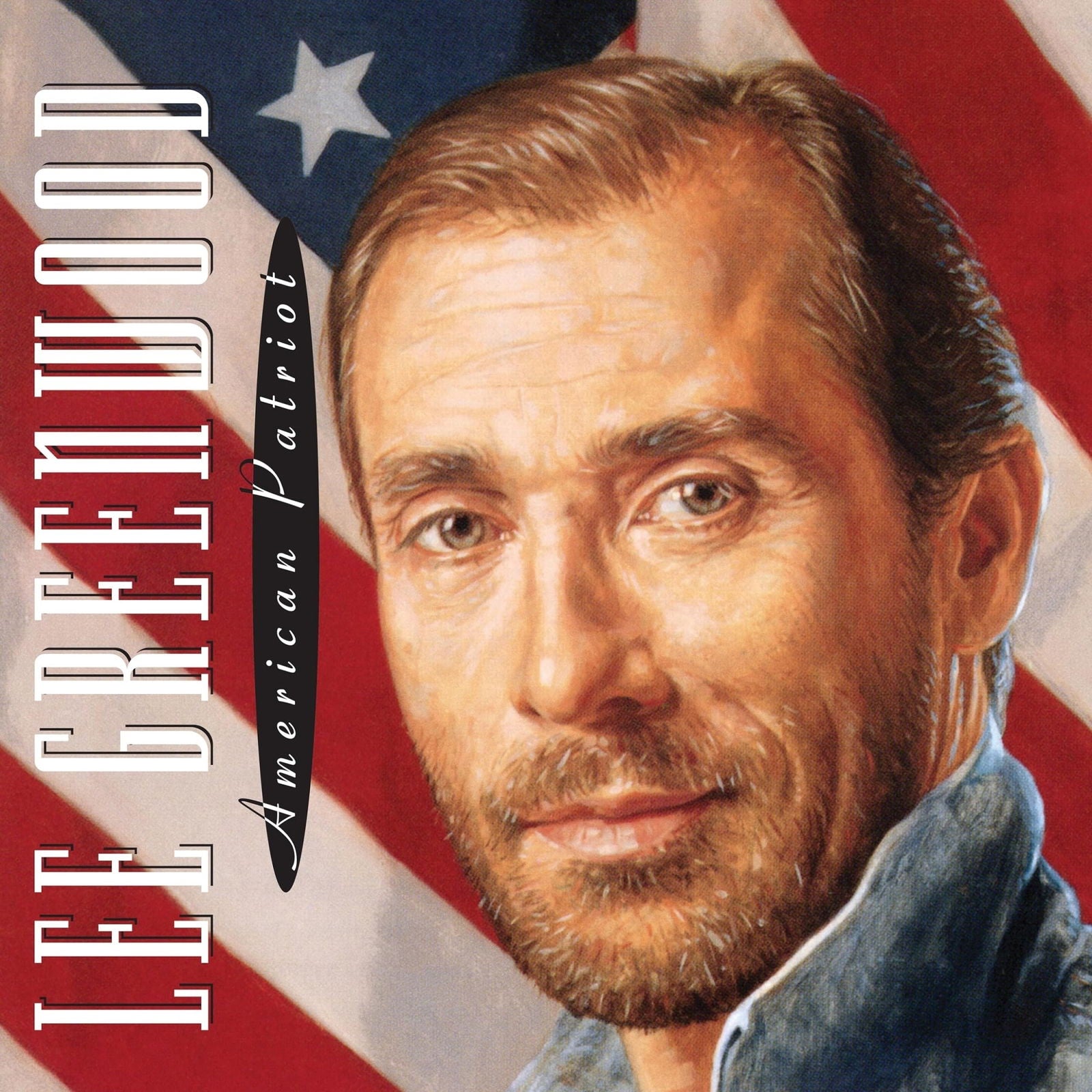 Lee Greenwood - American Patriot (LP) Cover Arts and Media | Records on Vinyl