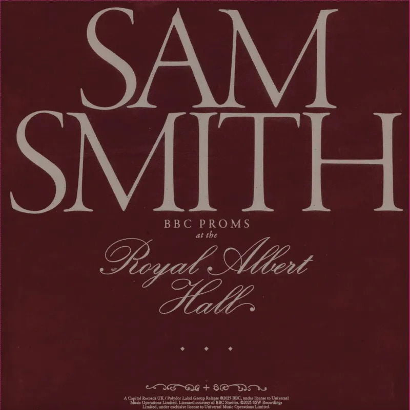 Sam Smith - Bbc Proms At the Royal Albert Hall (2 LPs) Cover Arts and Media | Records on Vinyl