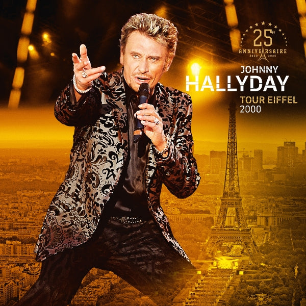  |  Vinyl LP | Johnny Hallyday - Tour Eiffel 2000 - 25eme Anniversaire (4 LPs) | Records on Vinyl