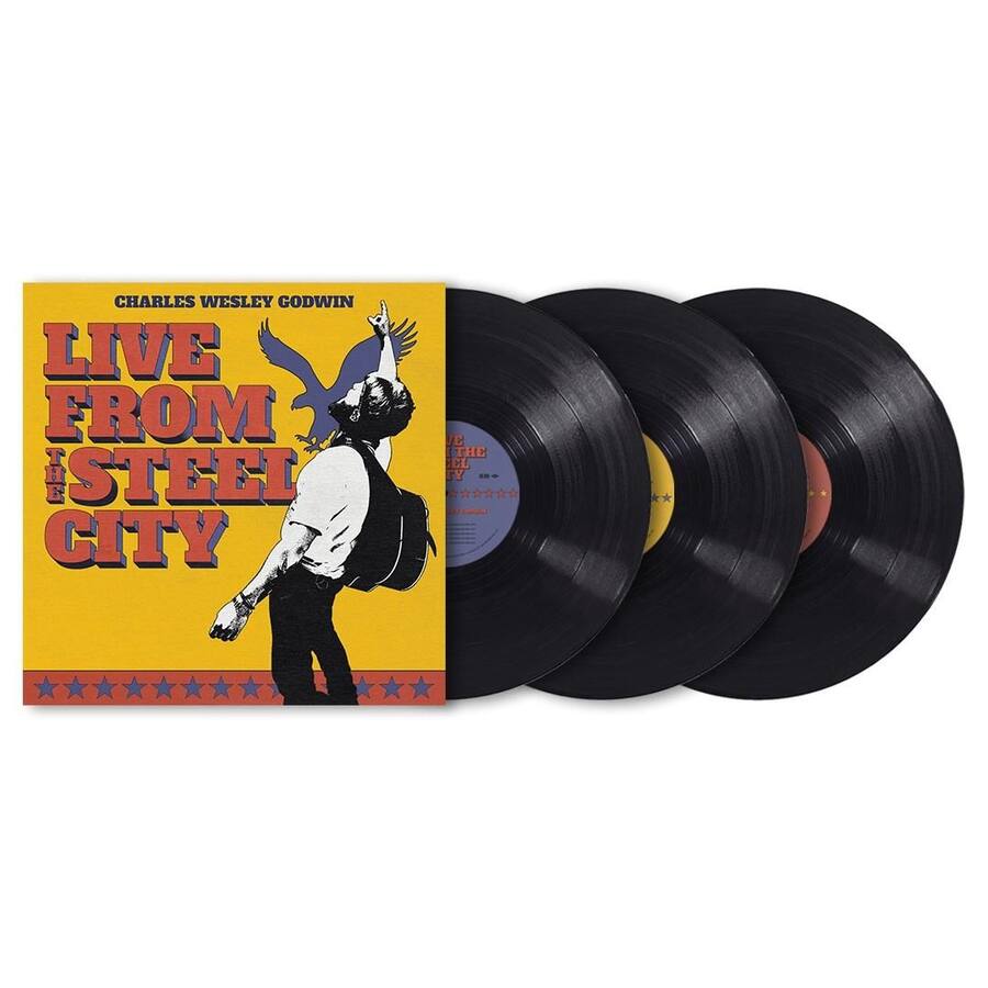 Charles Wesley Godwin - Live From the Steel City (3 LPs) Cover Arts and Media | Records on Vinyl