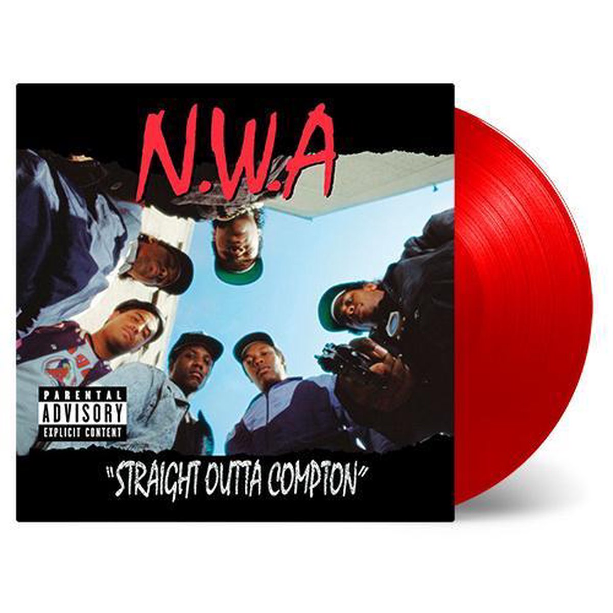 Nwa - Straight Outta Compton (LP) Cover Arts and Media | Records on Vinyl