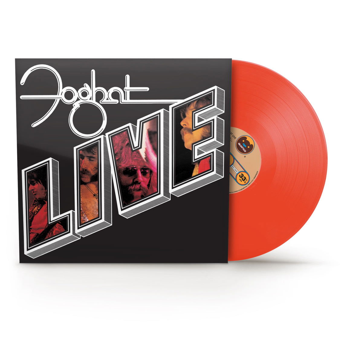 Foghat - Live (LP) Cover Arts and Media | Records on Vinyl