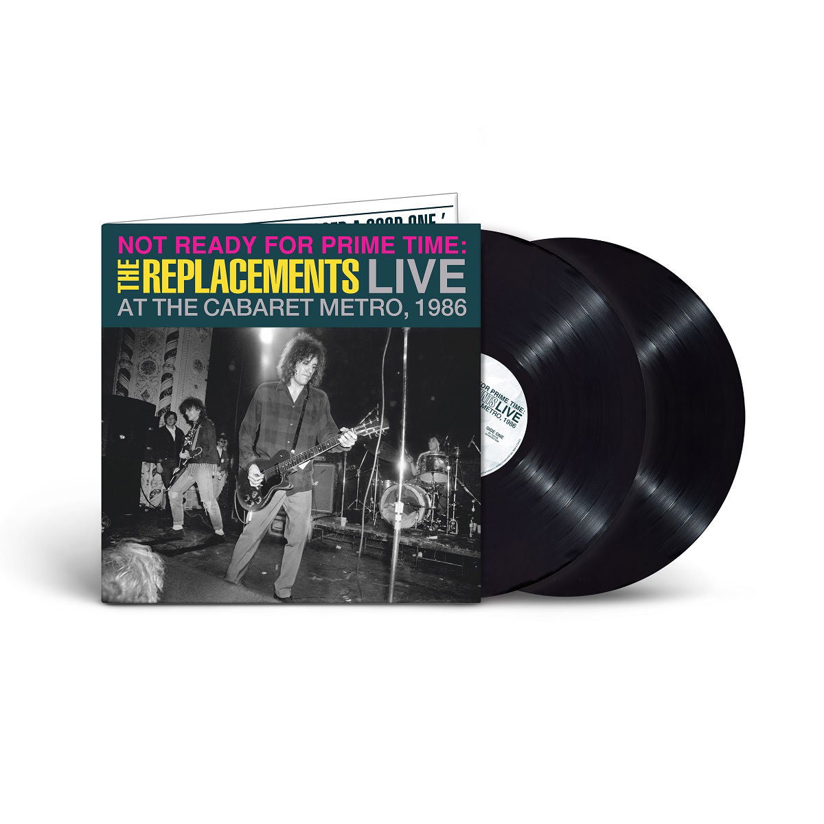 Replacements - Not Ready For Prime Time: Live At the Cabaret Metro, Chicago, Il, January 11, 1986 (2 LPs) Cover Arts and Media | Records on Vinyl