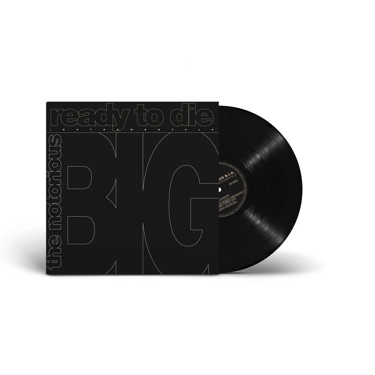 the Notorious B.I.G. - Ready To Die: the Instrumentals (LP) Cover Arts and Media | Records on Vinyl