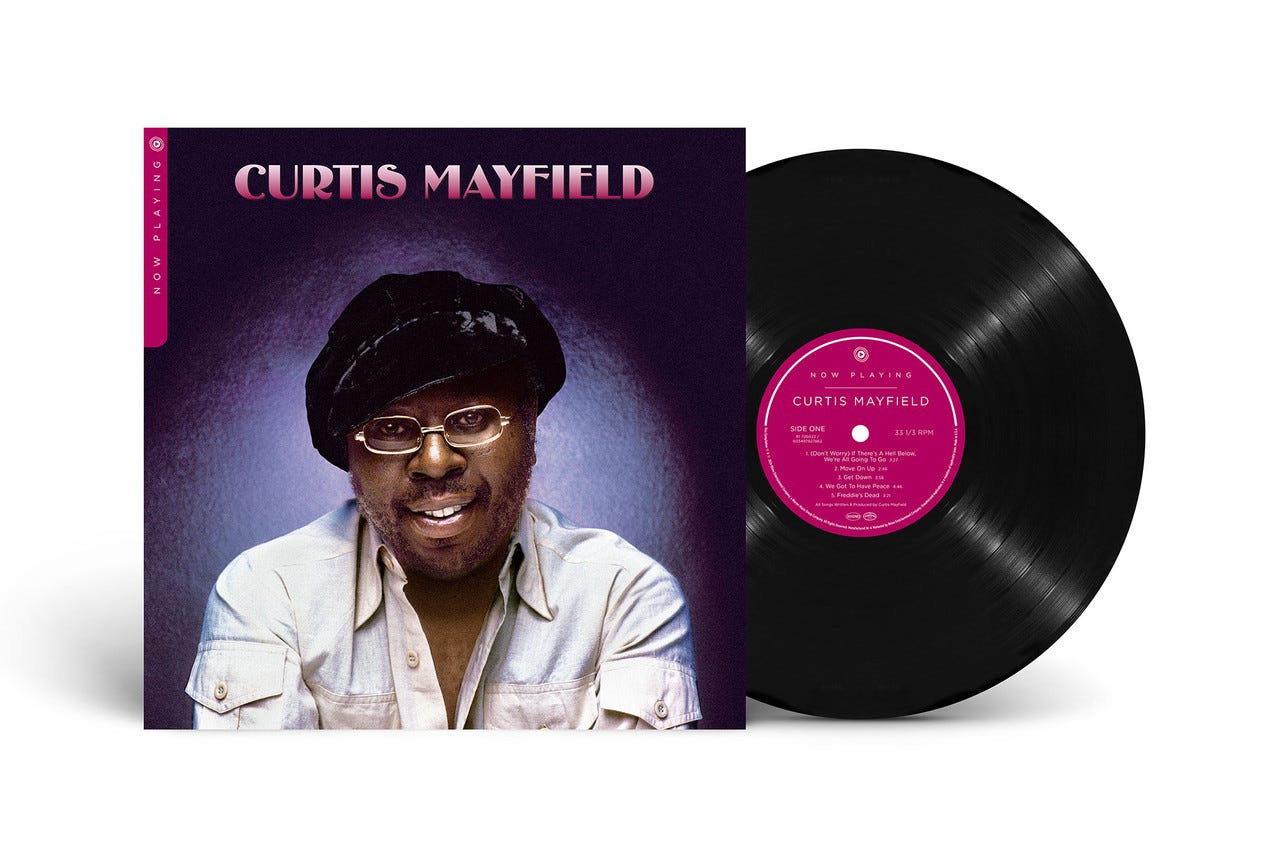  |   | Curtis Mayfield - Now Playing (LP) | Records on Vinyl