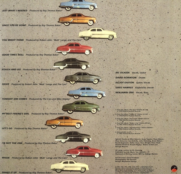 Cars - Greatest Hits (LP) Cover Arts and Media | Records on Vinyl