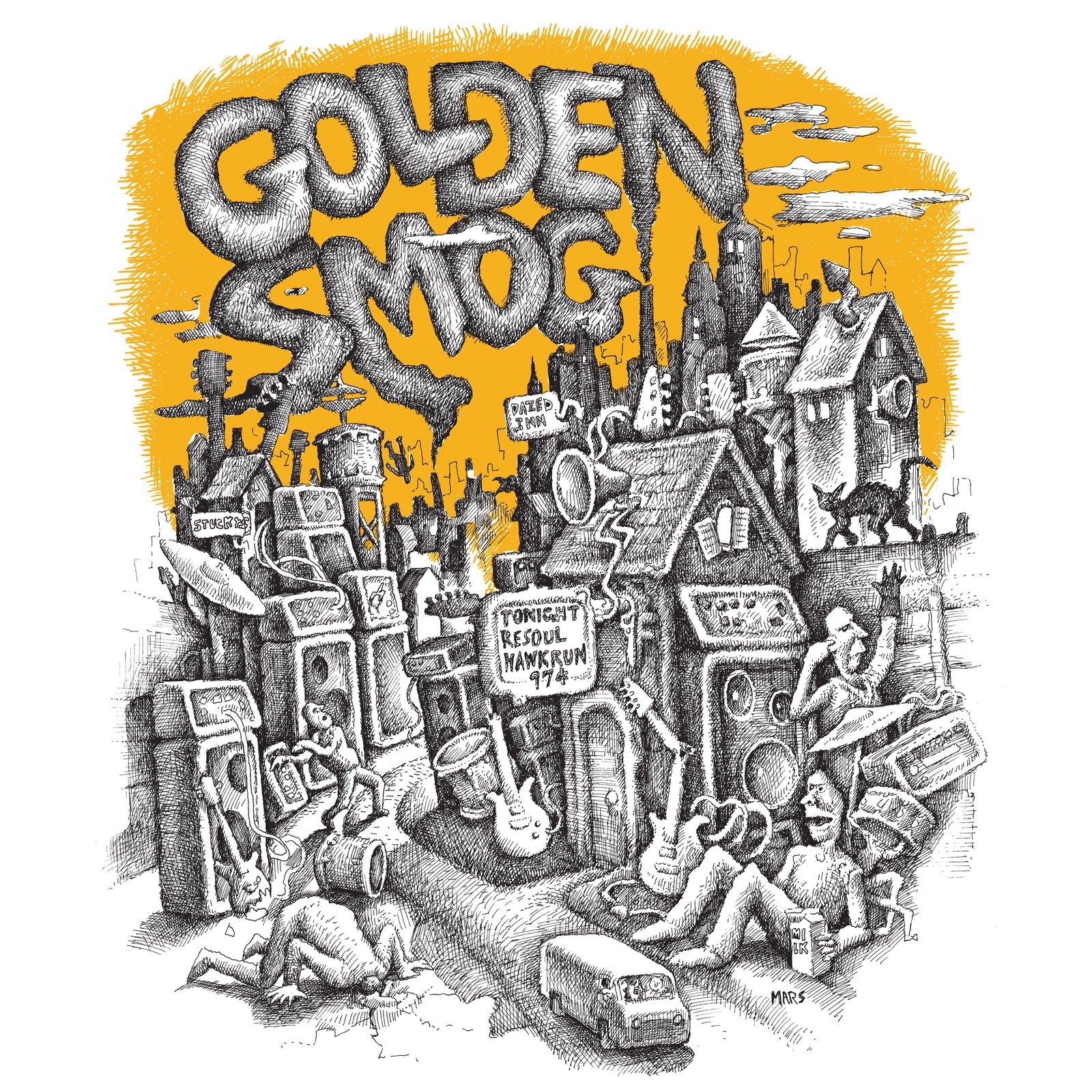 Golden Smog - On Golden Smog (Single) Cover Arts and Media | Records on Vinyl